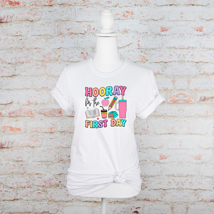 Hooray First Day Graphic Tee