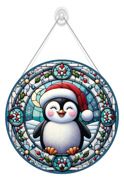 Baby Penguin Acrylic Suncatcher