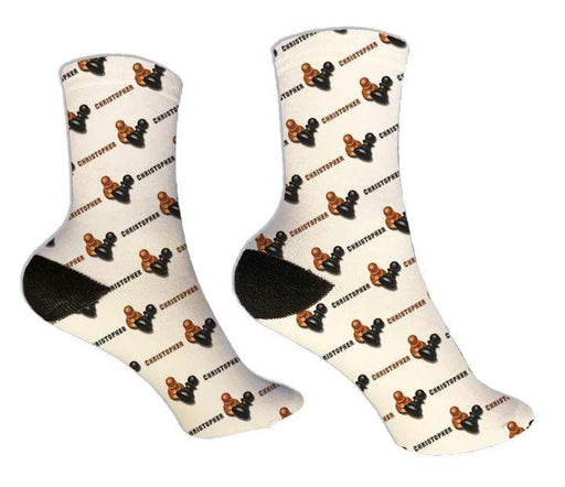 Personalized Chess Design Socks