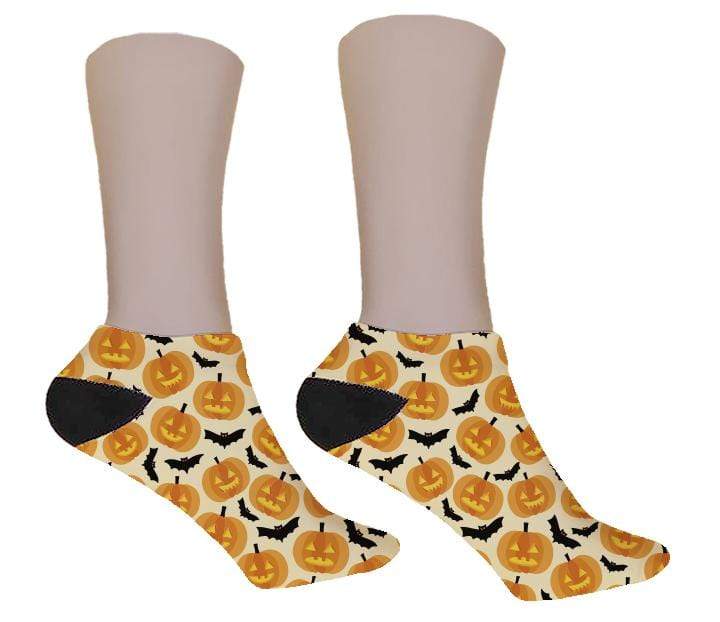 Jack-O'-Lantern Halloween Socks - Potter's Printing