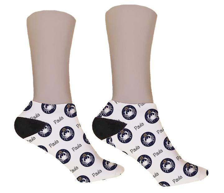 Cancer Personalized Zodiac Socks - Potter's Printing