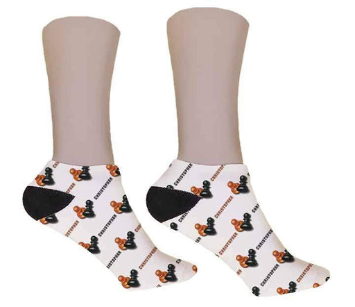 Chess Personalized Socks - Potter's Printing