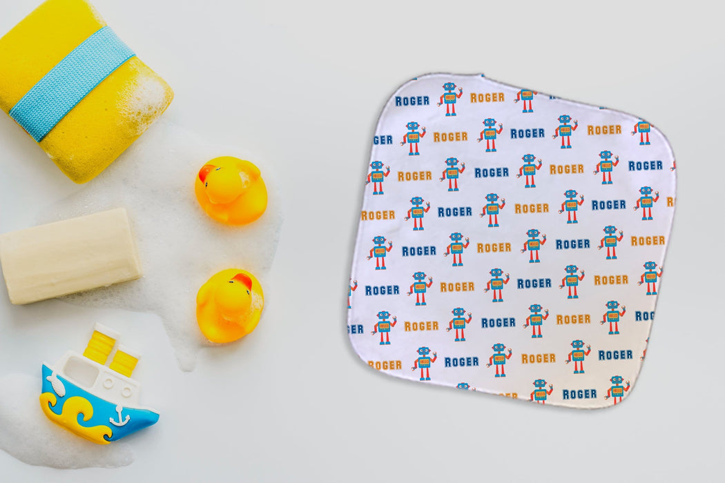 Personalized Robot Wash Cloth