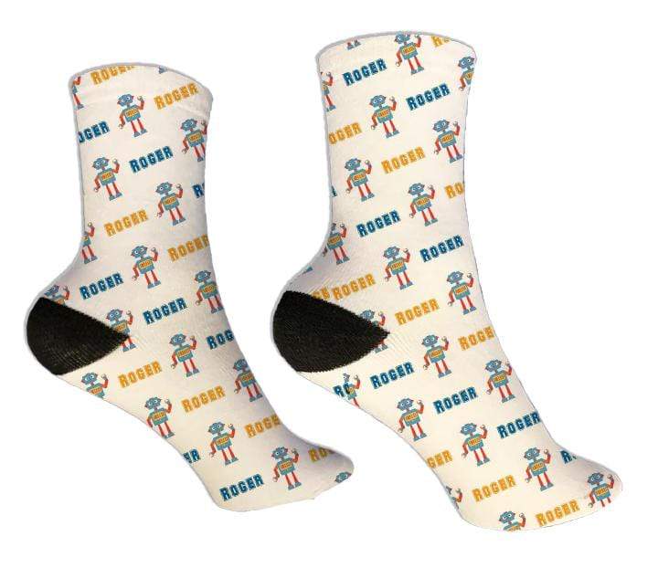 Personalized Robot Design Socks