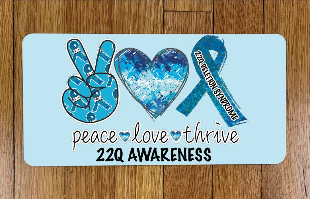 22Q Syndrome Awareness Wreath Sign