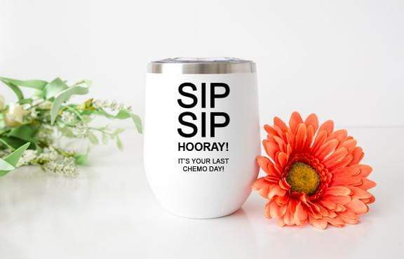 Sip Sip Hooray 12 oz. Insulated Wine Tumbler